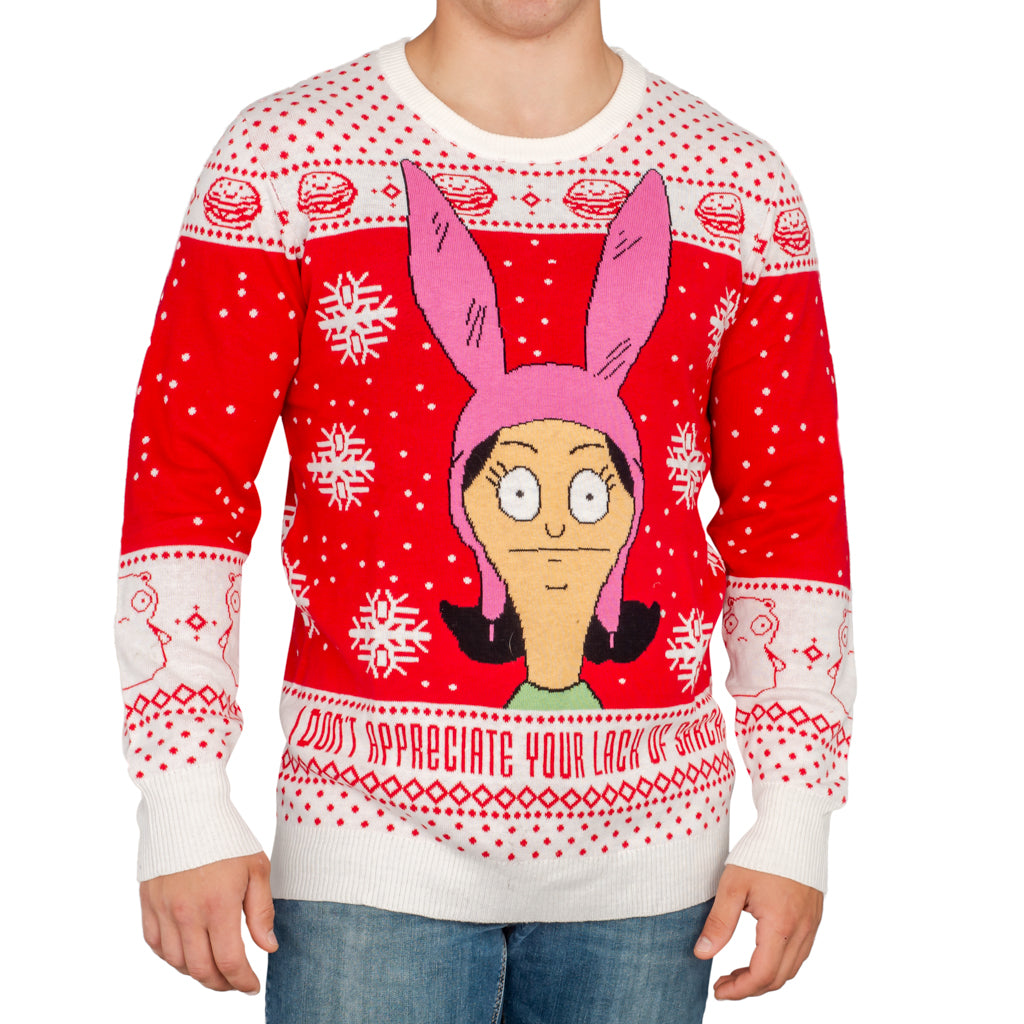 Bob's burgers store ugly holiday sweater