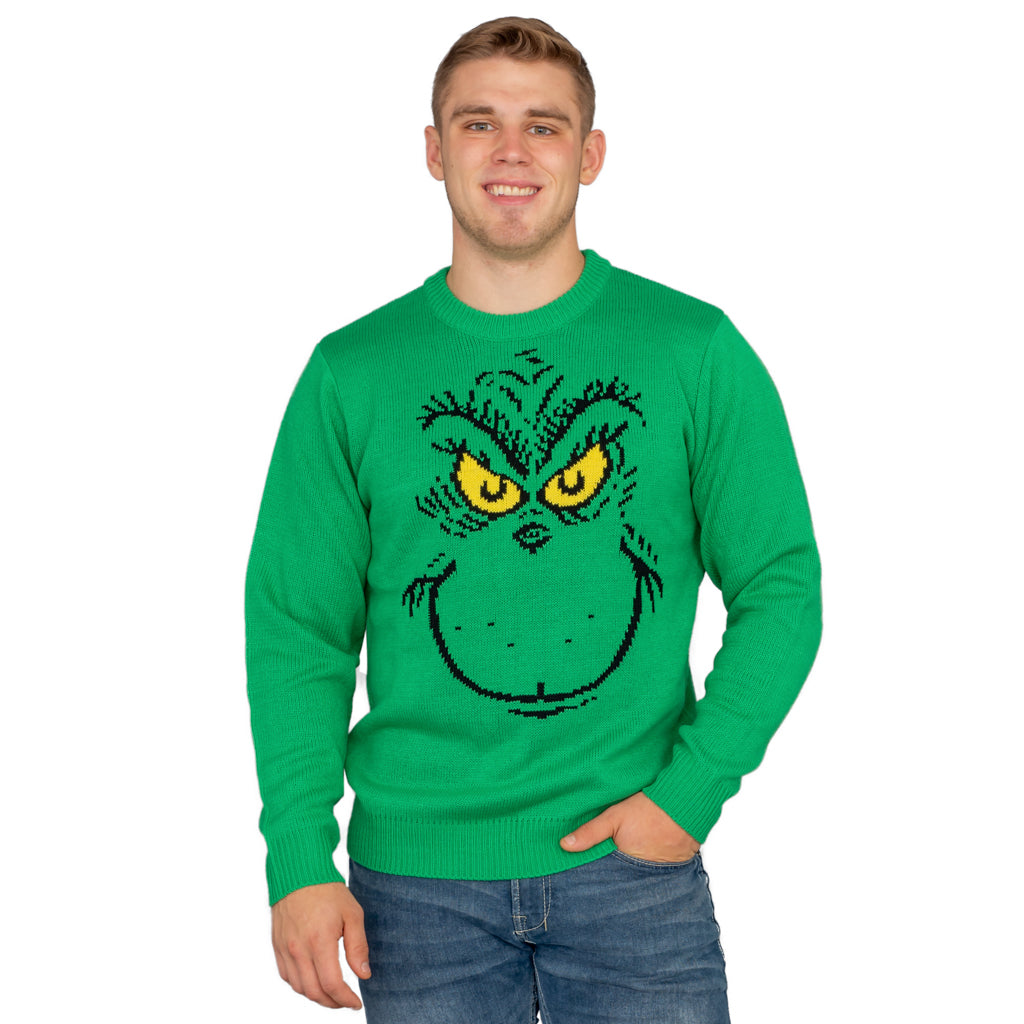 Christmas Gift MLB Chicago White Sox Cute 12 Grinch Face Xmas Day Men And  Women Ugly Christmas Sweater - Freedomdesign