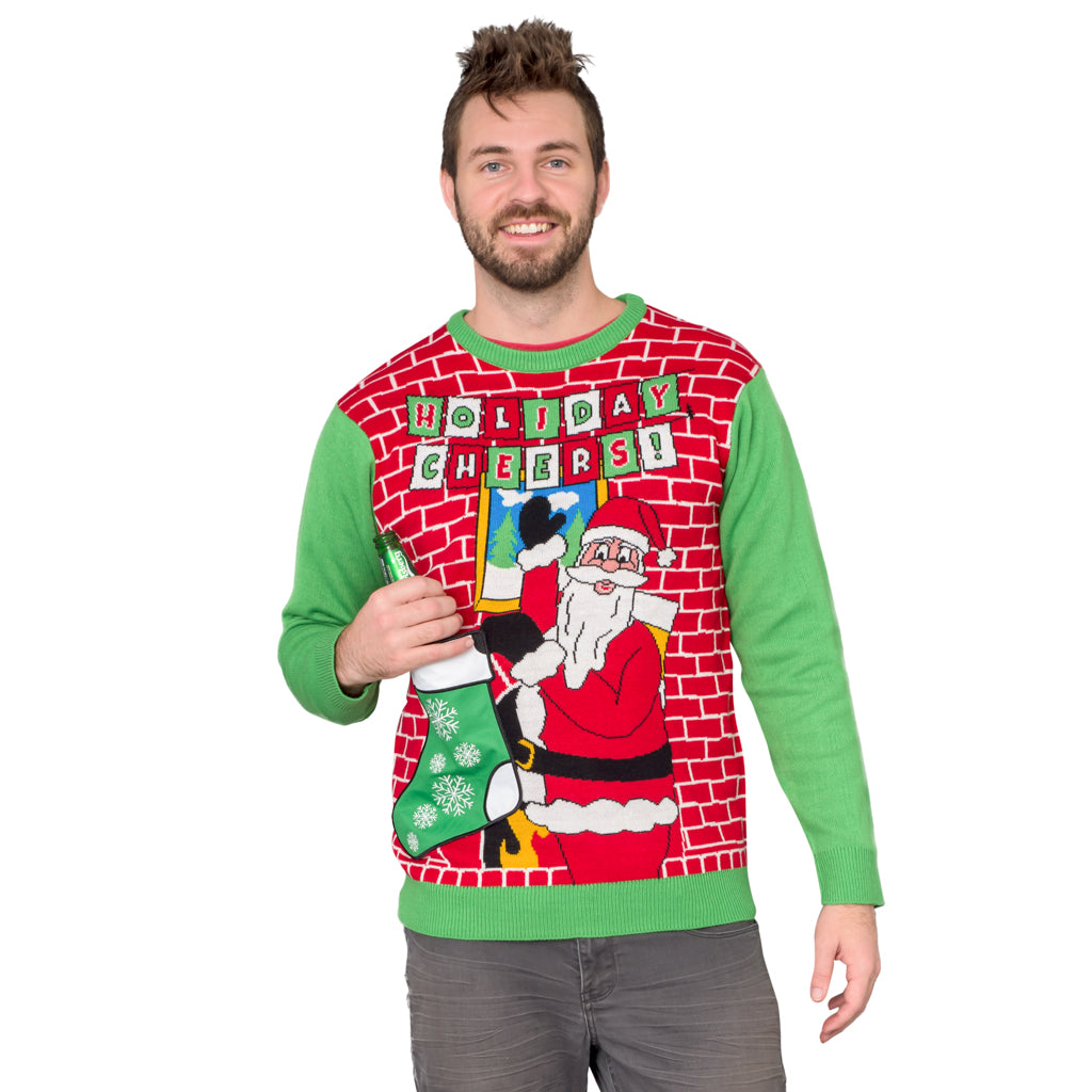 New York Islanders Santa Claus Snowman Ugly Christmas Sweater