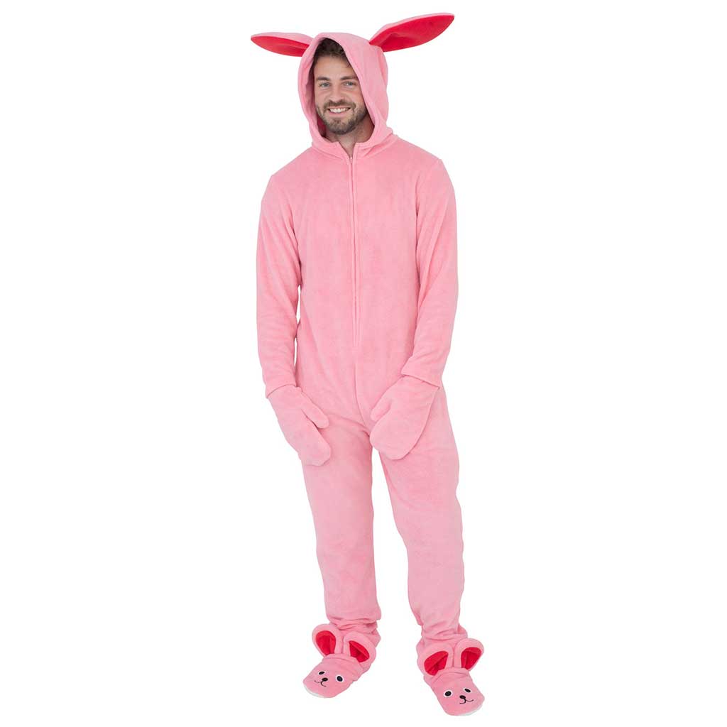 A Christmas Story Bunny Union Suit Pajamas