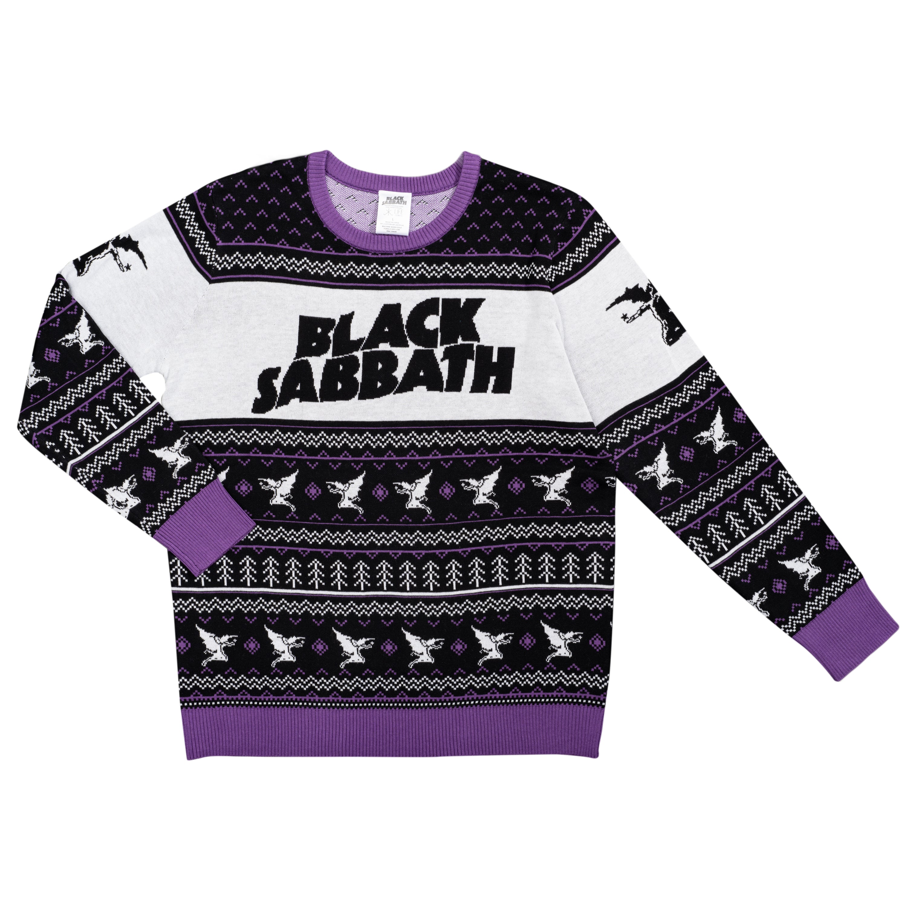 Black sabbath ugly outlet christmas sweater