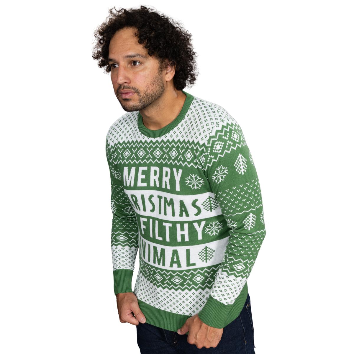 Filthy Animal Green Sweater