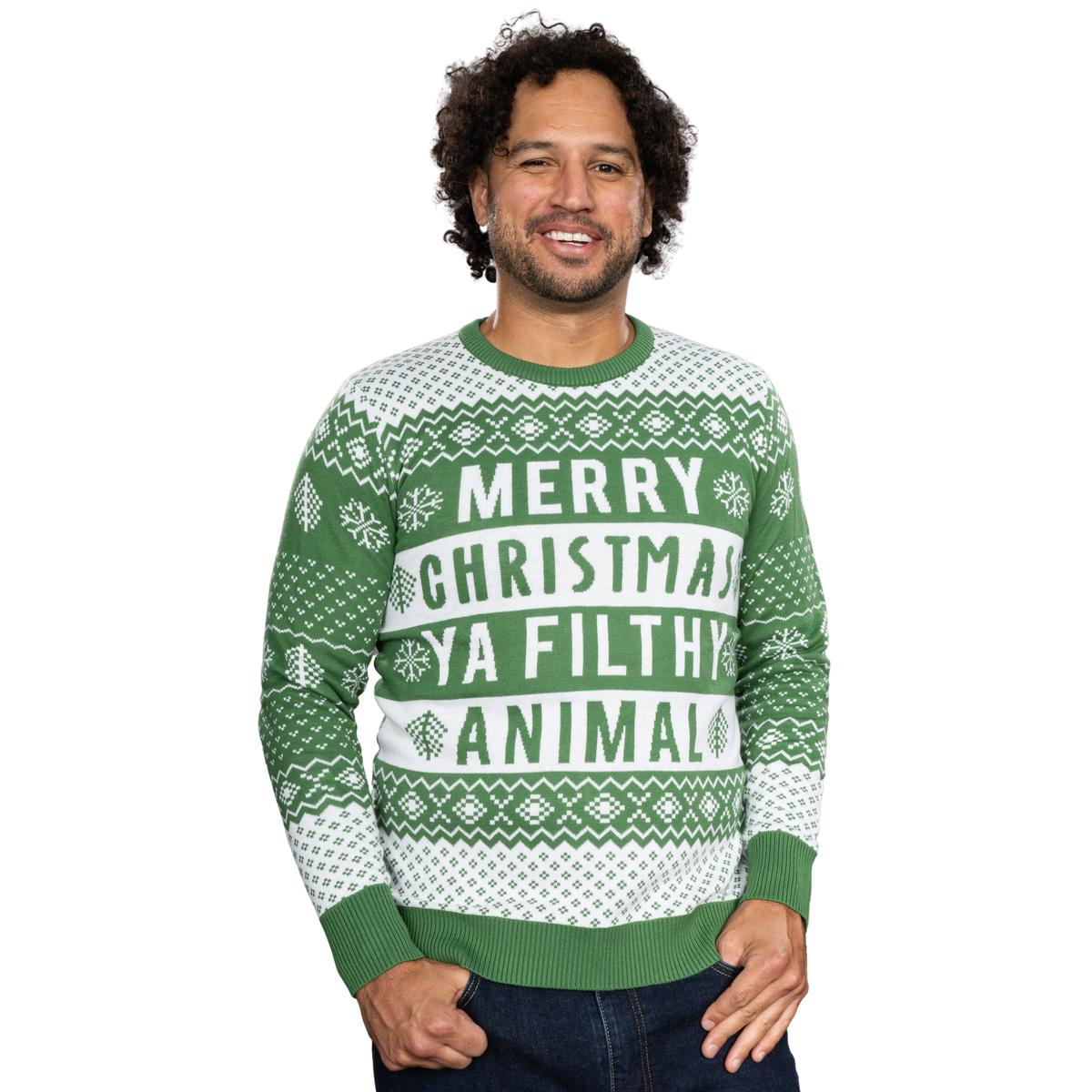 Filthy Animal Green Sweater