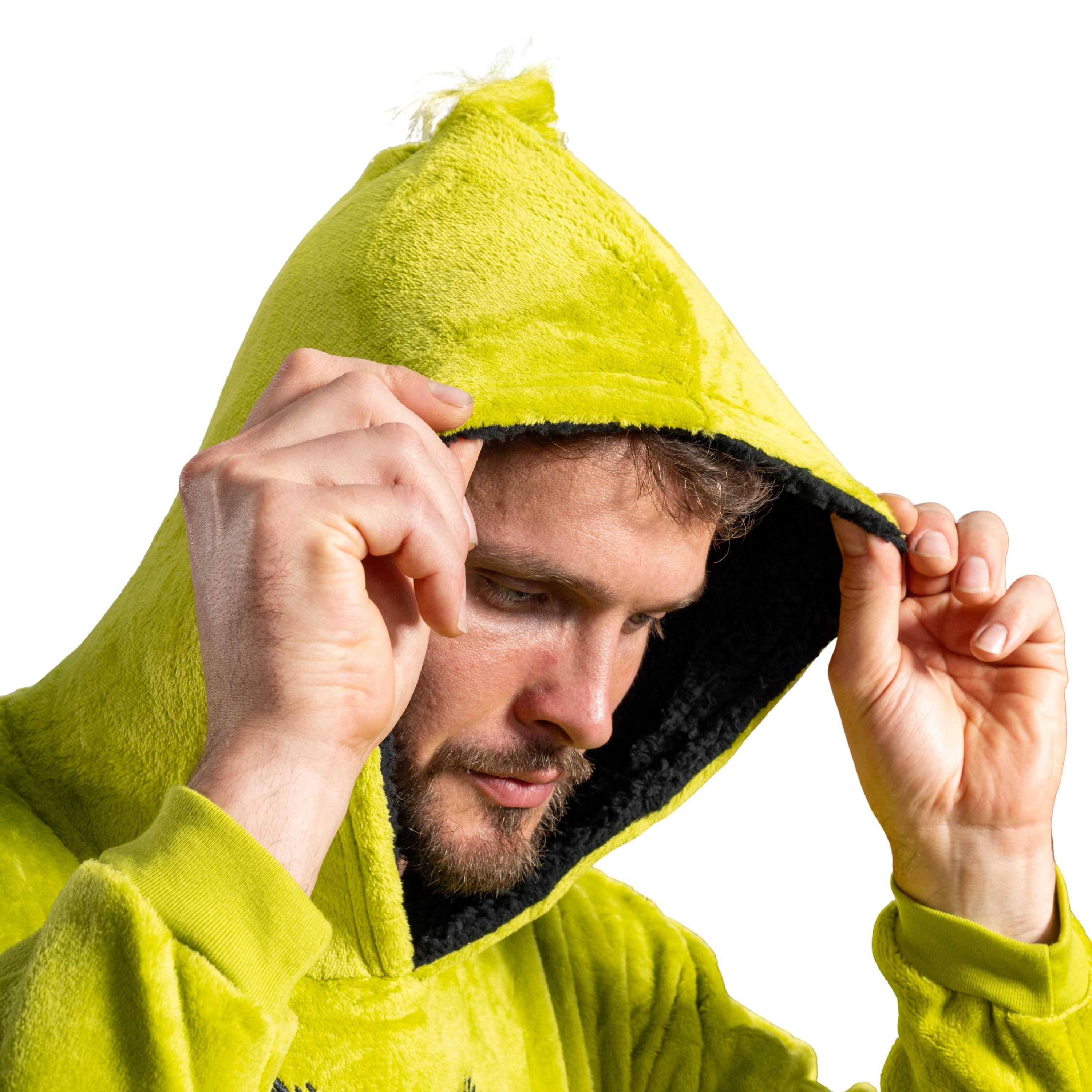 Grinch Face Sleep Poncho