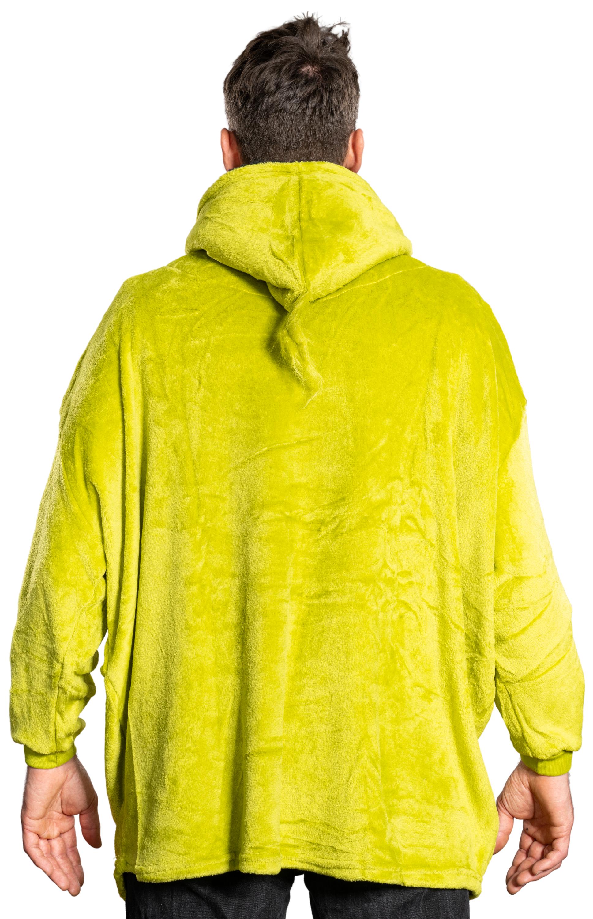 Grinch Face Sleep Poncho