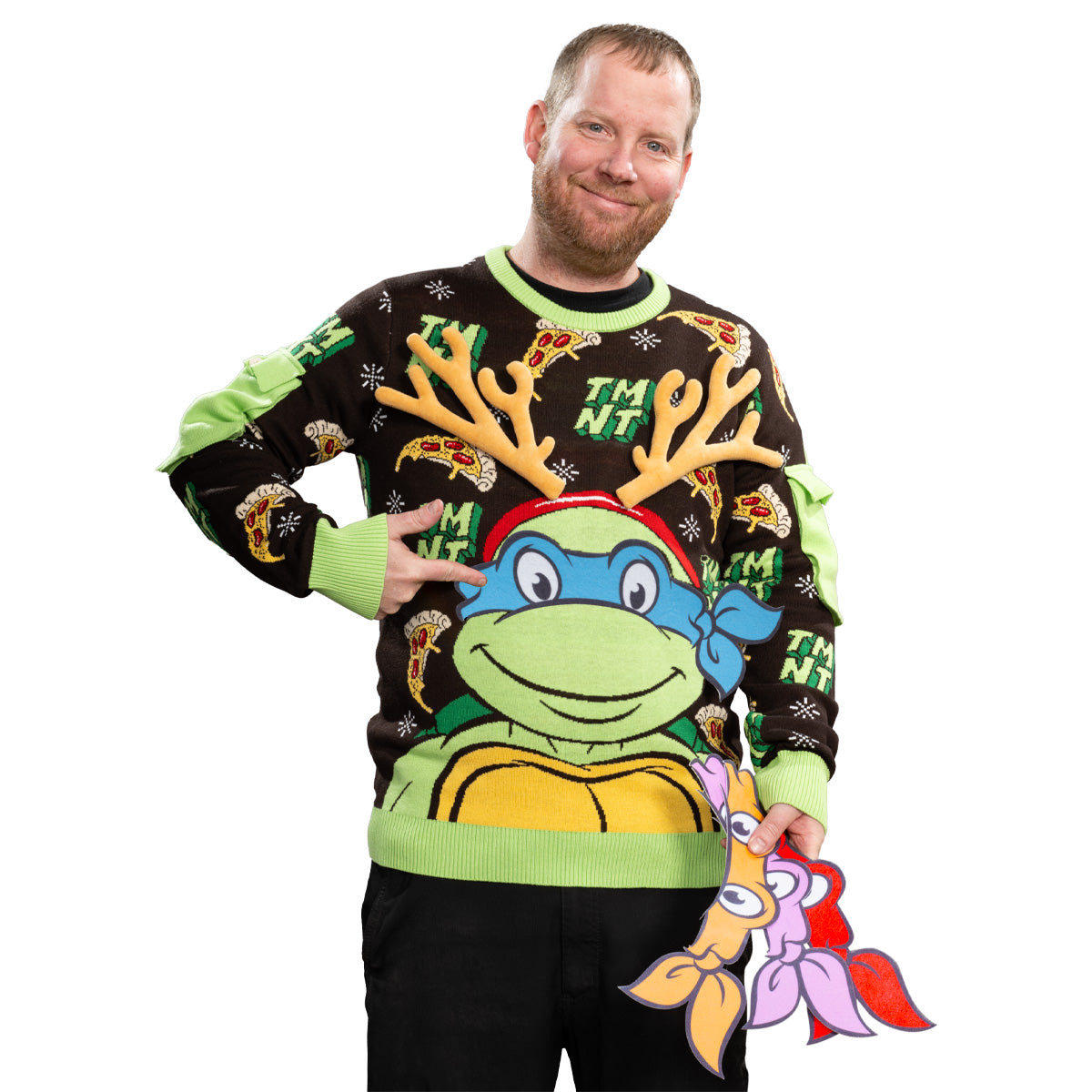 Teenage mutant ninja hot sale turtles christmas jumper