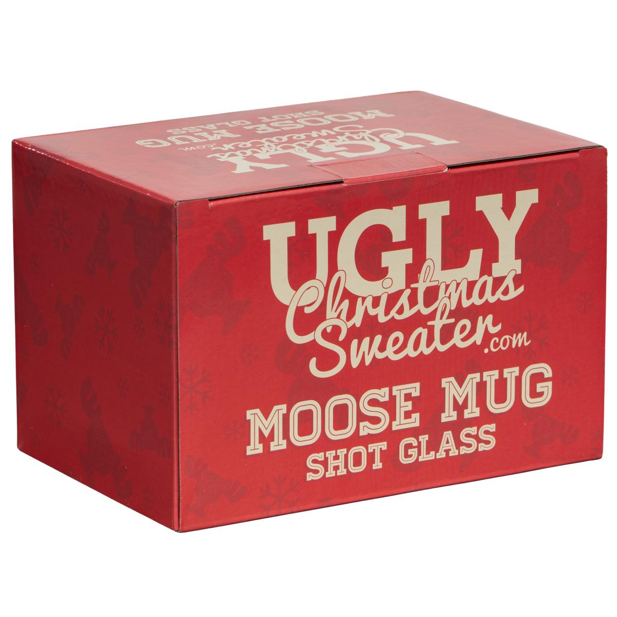 National Lampoons Christmas Vacation Moose Eggnog Shot Glass