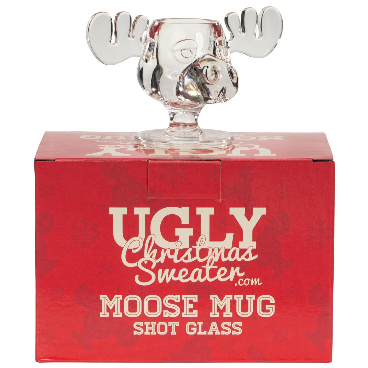 National Lampoons Christmas Vacation Moose Eggnog Shot Glass