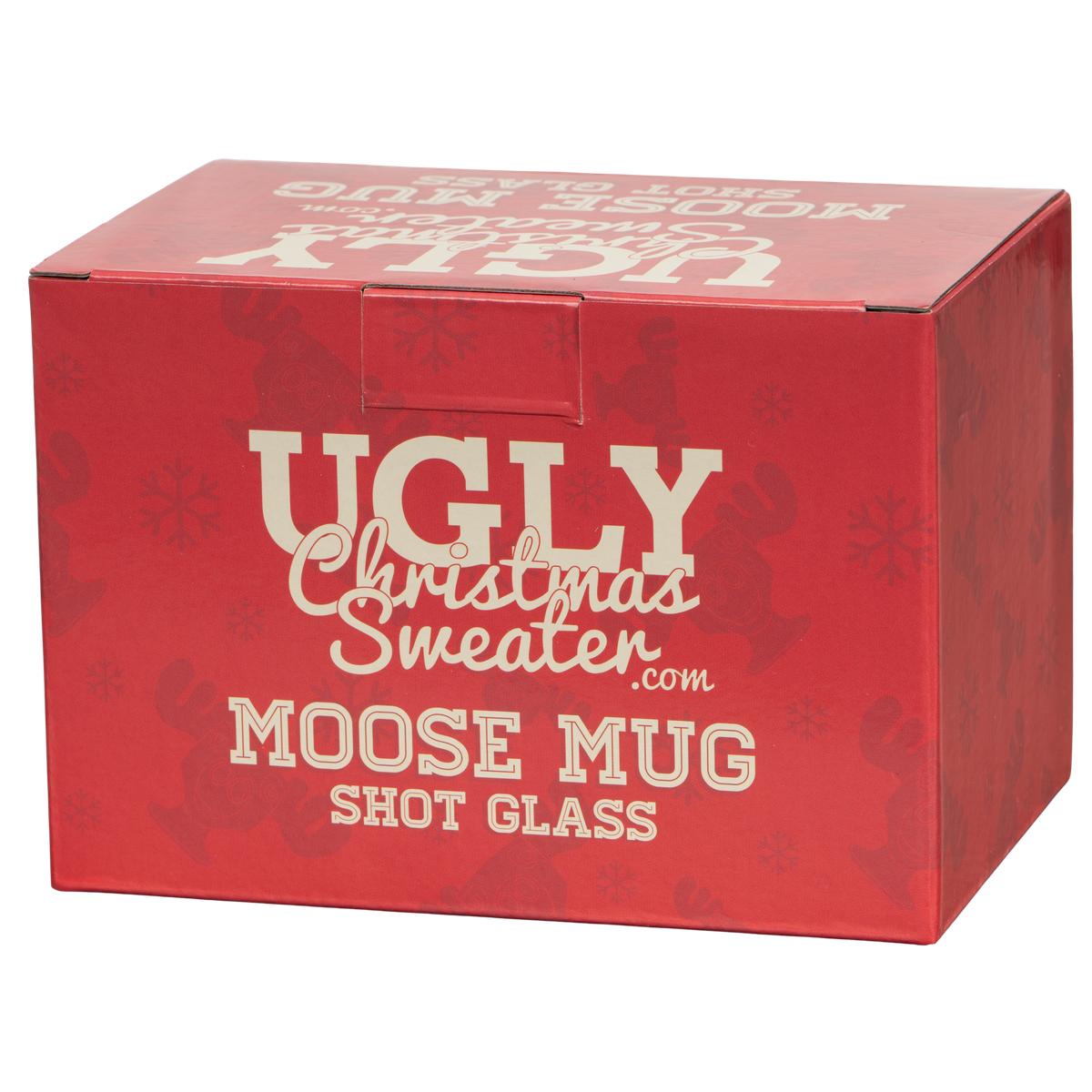 National Lampoons Christmas Vacation Moose Eggnog Shot Glass