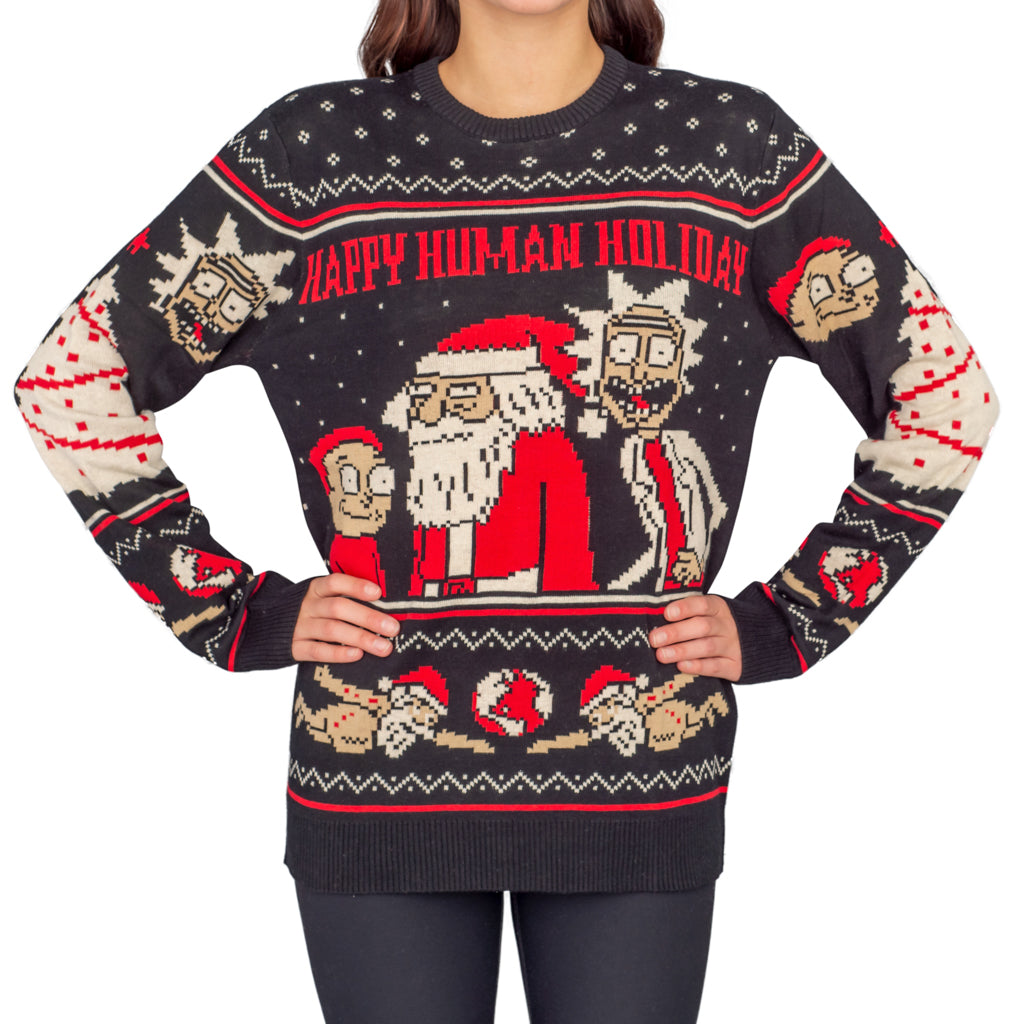 Pickle rick christmas on sale sweater