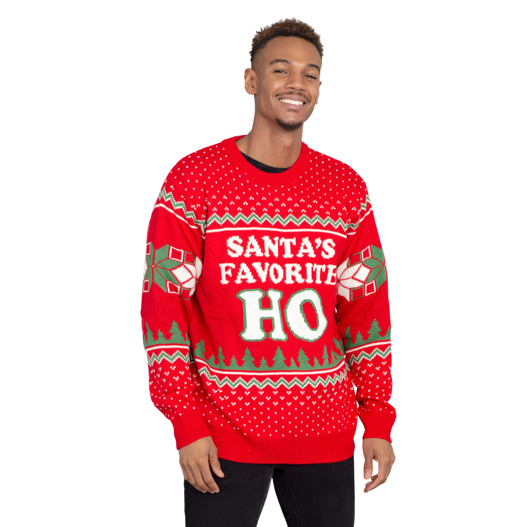  HO Red Ugly Christmas Sweater (Adult X-Small) : Pet