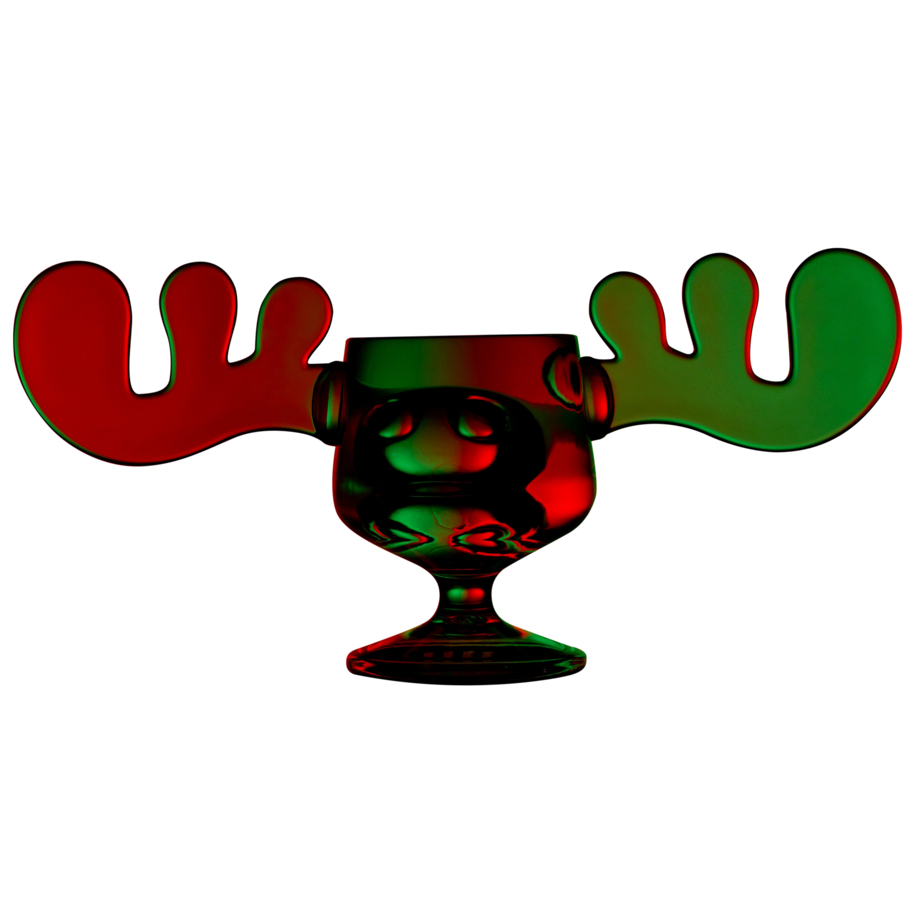 National Lampoon's Christmas Vacation Moose Acrylic Wineglasses, 2-Pack
