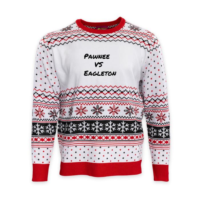 Custom Adult Poly-Knit Logo Christmas Sweater