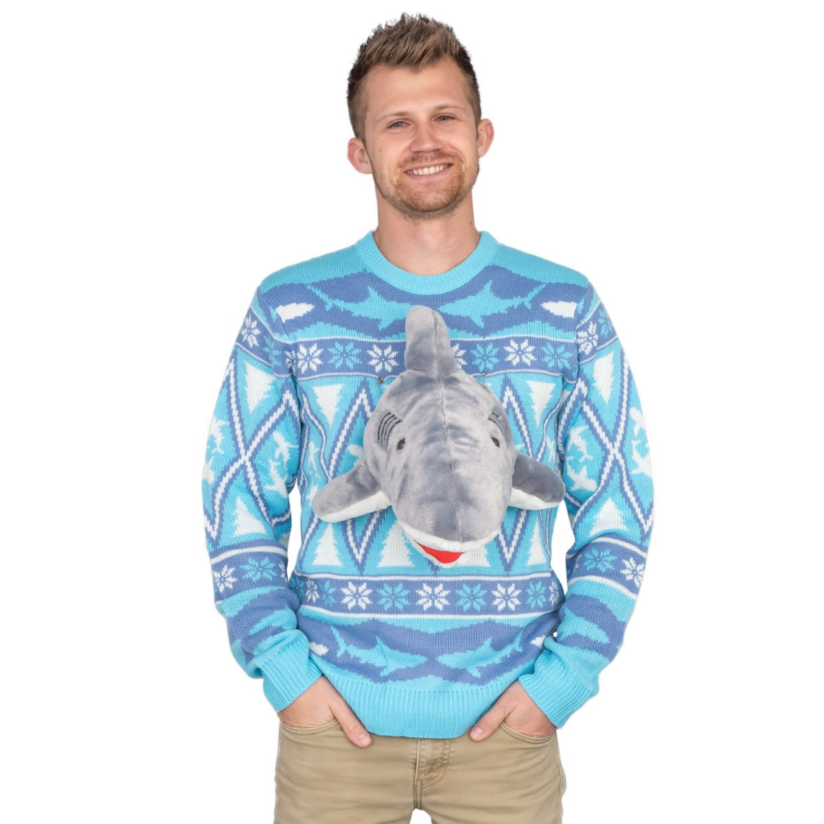 Sharks 2025 ugly sweater