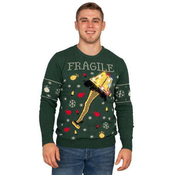 Ugly Christmas Sweater Men Funny Gifts for Him Christmas 