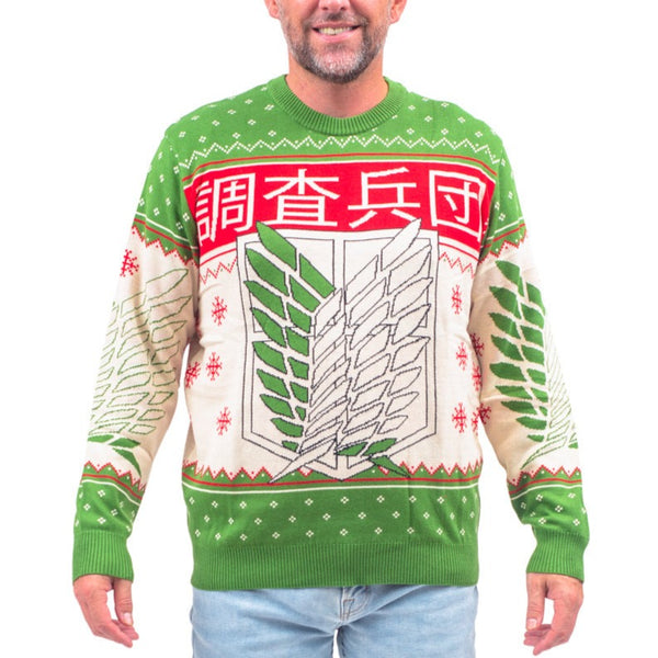 Christmas Anime Ahegao Ugly Christmas Sweater  Reallgraphics