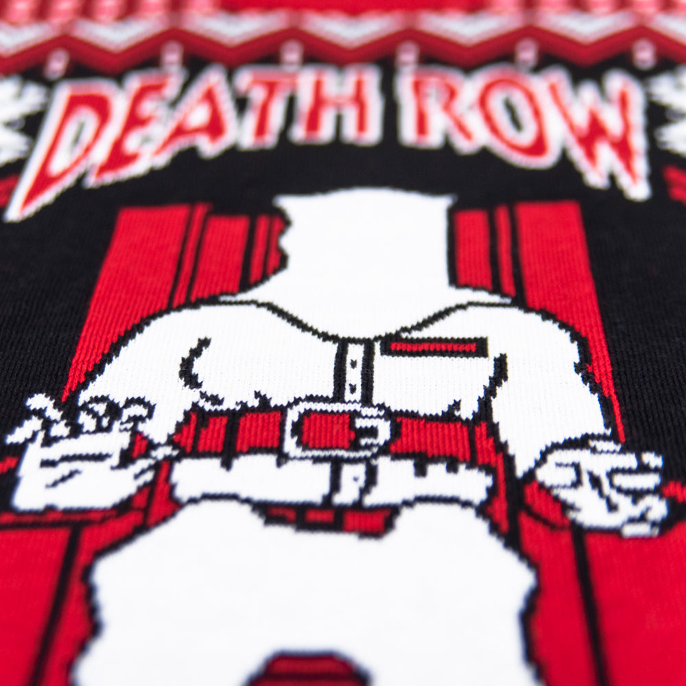 Death Row Records Christmas Sweater on sale Ugly Holiday Hip Hop Rap Mens Large