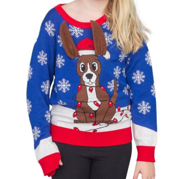 Puppy best sale christmas jumper