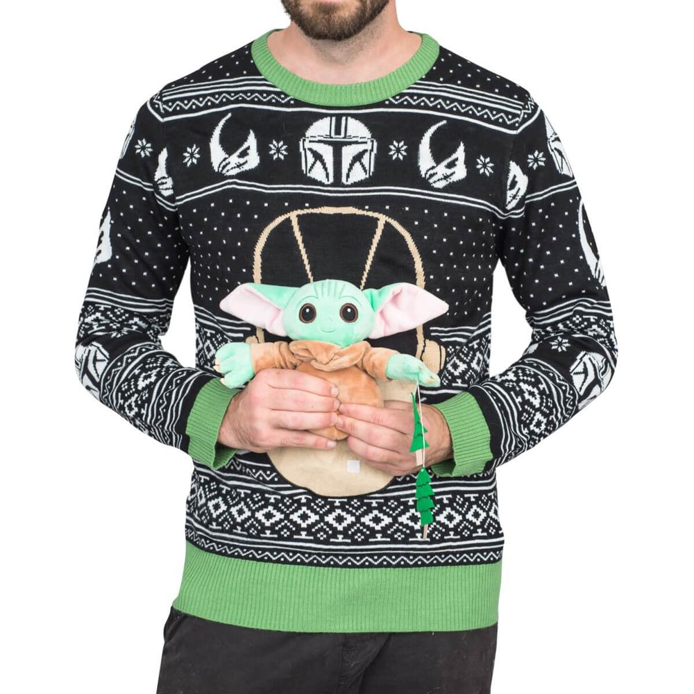 Baby Yoda Christmas Sweater 