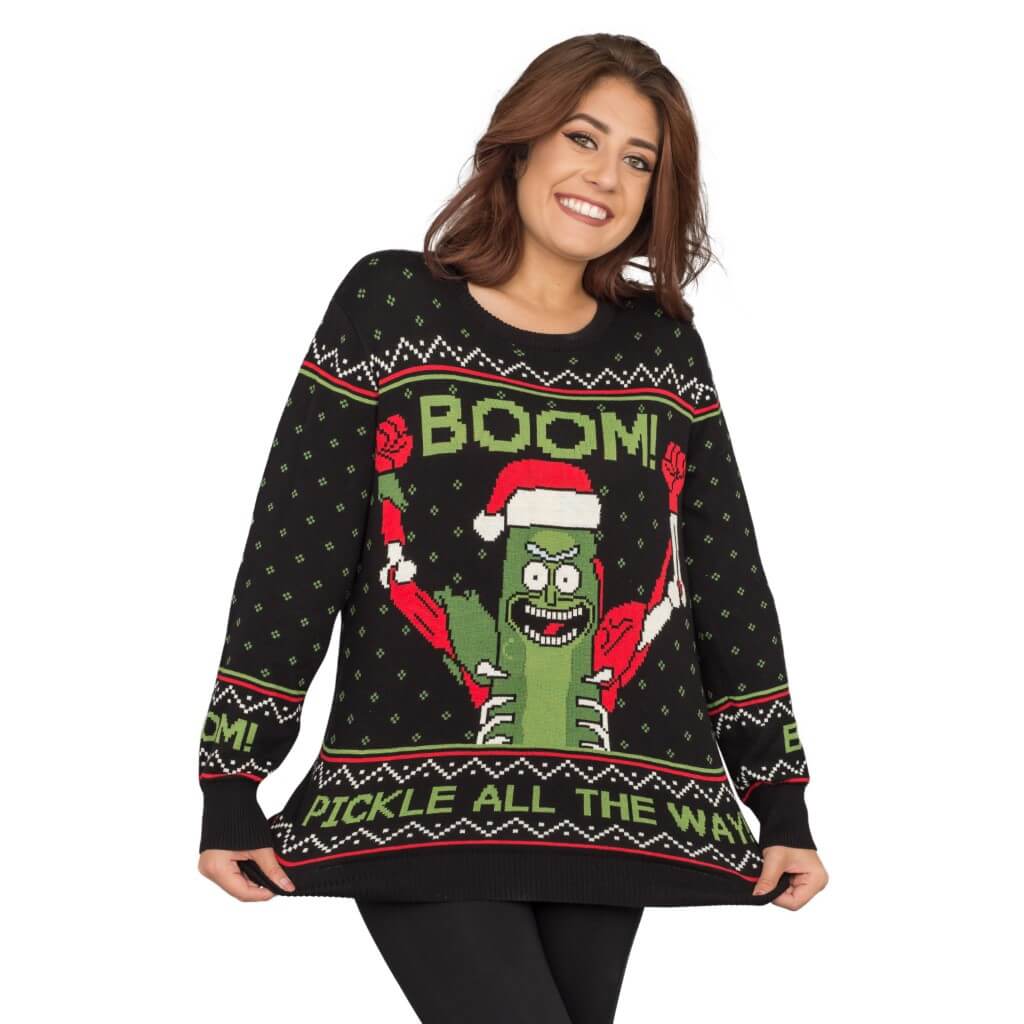 NBA Utah Jazz Rick and Morty Ugly Christmas Sweater - LIMITED EDITION