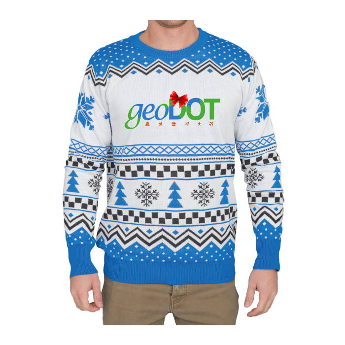 Custom Adult Poly-Knit Logo Christmas Sweater