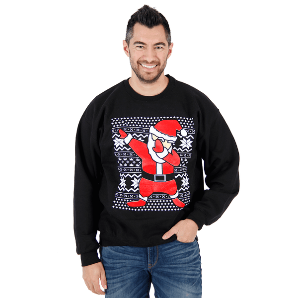 Los Angeles Dodgers Dab Santa Ugly Christmas Sweater - Banantees