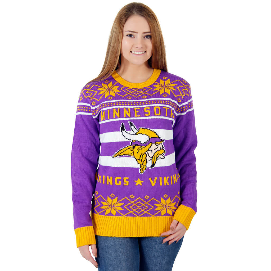 purple ugly christmas sweater