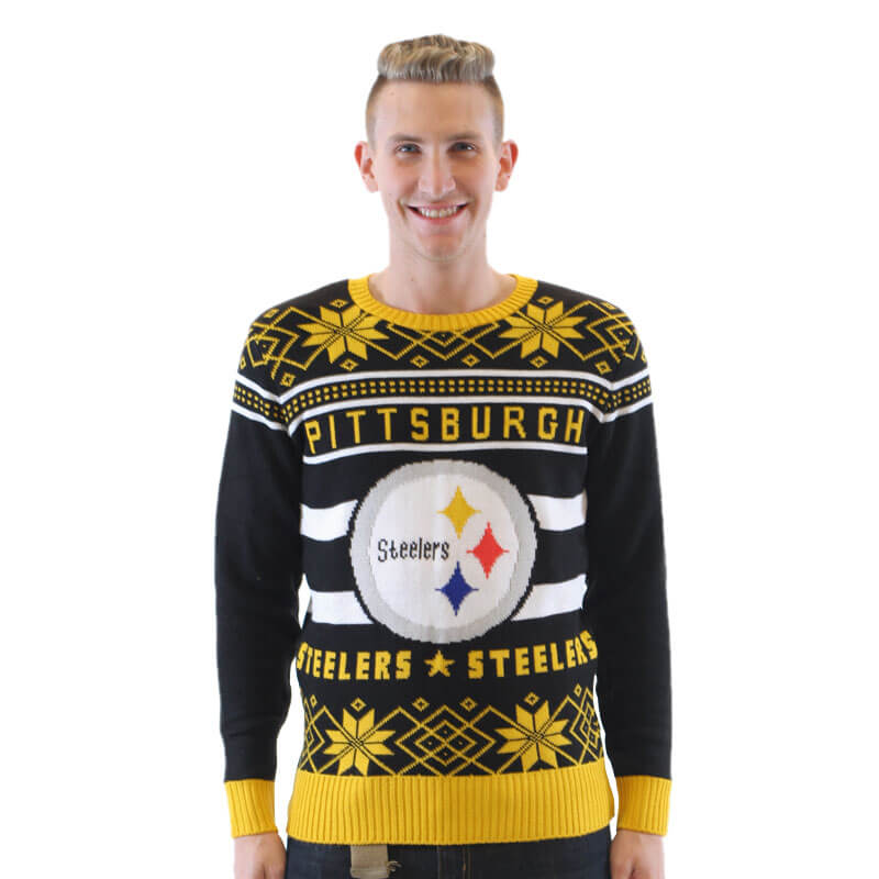 Pittsburgh Steelers Eyelash Ugly Sweater