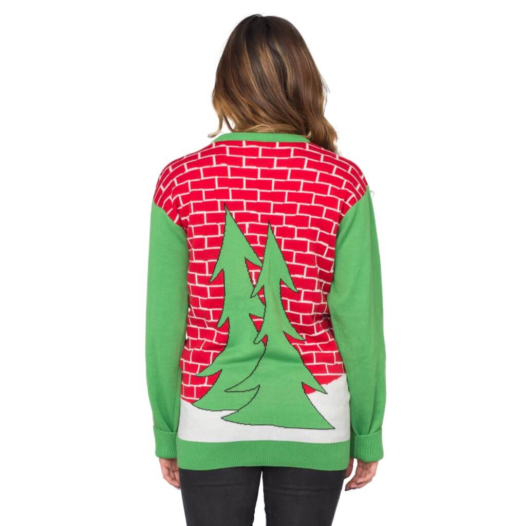 ugly christmas sweater beer holder