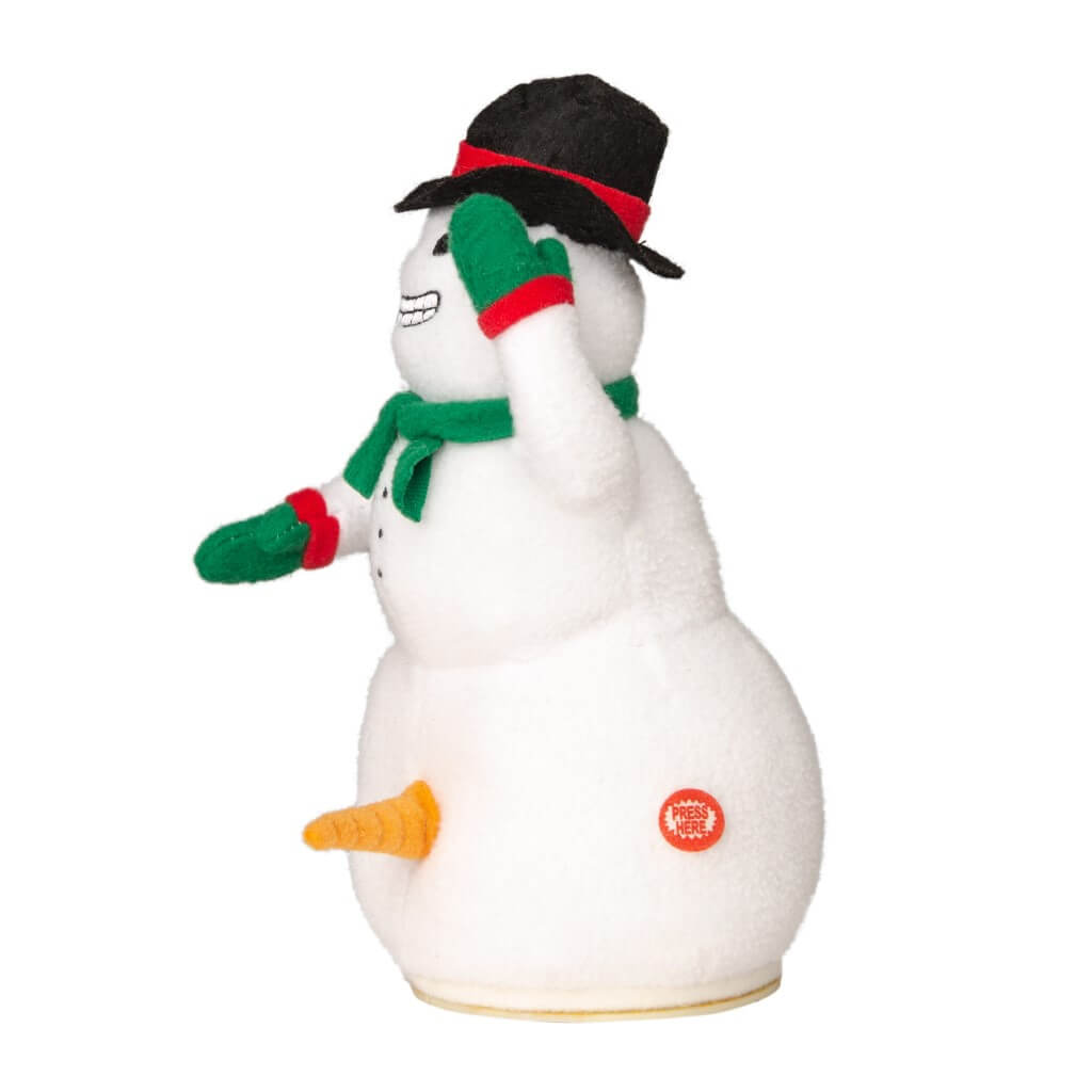 small snowman stuffed animal