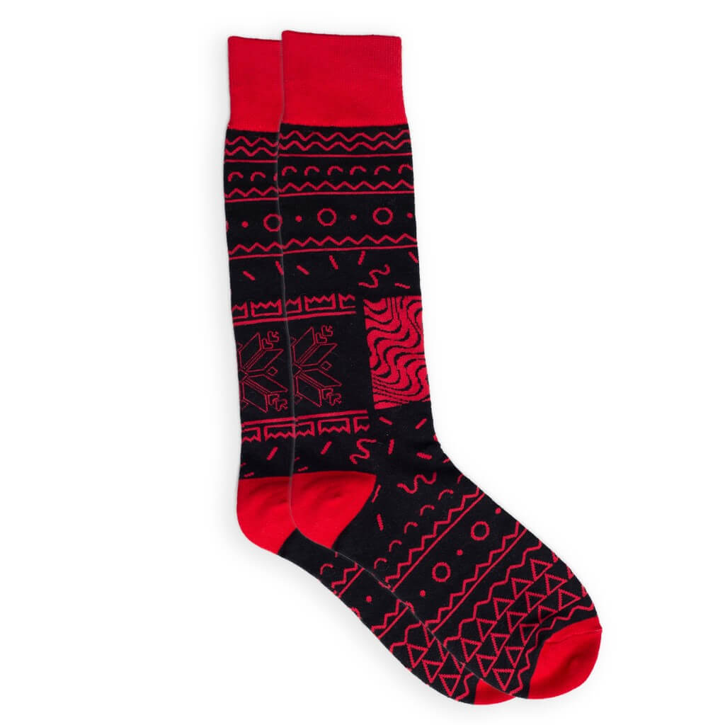 Ugly Christmas Socks Footwear Ugly Christmas Sweaters - red socks roblox
