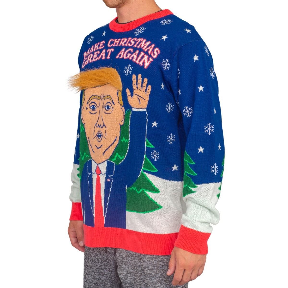 funny trump christmas sweater