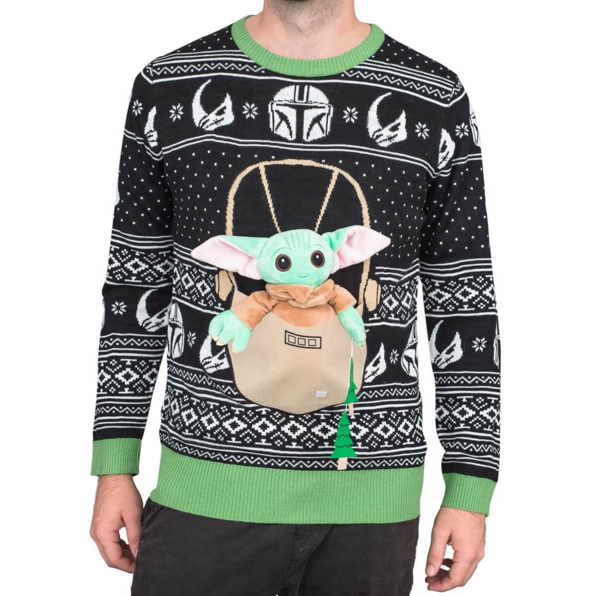 baby yoda kids sweater